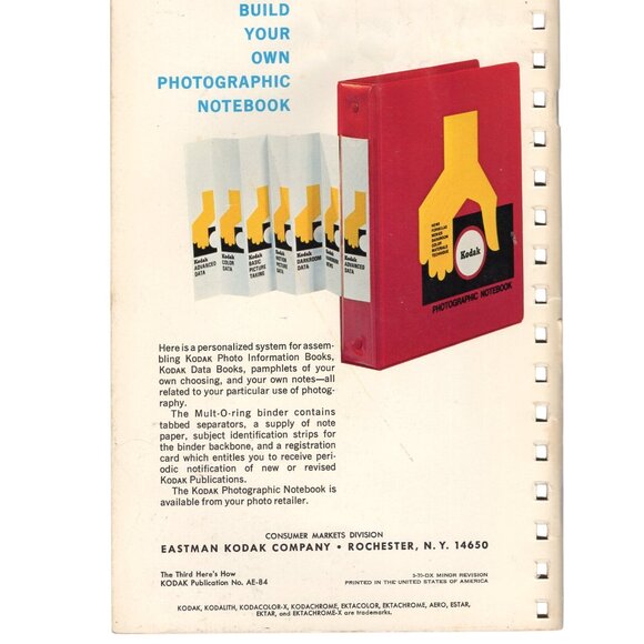 Vintage Kodak Here's How Photo Information Books Lot of 4 - Picture 2 of 8